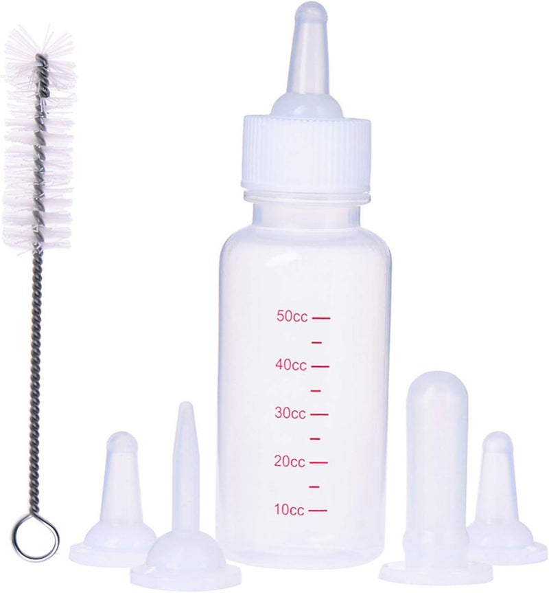 DoubleWood Pet Nursing Bottle Kit for Newborn Animals - Image 1
